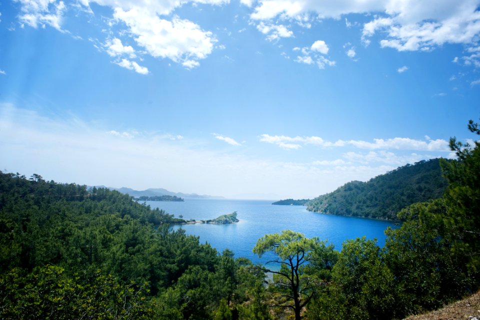 Scenic View Of The Island