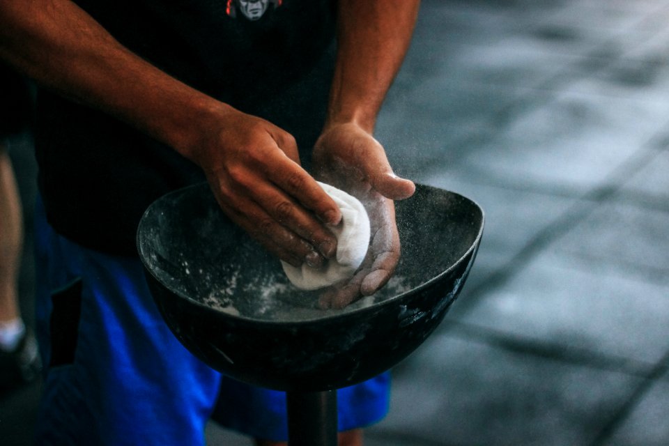 Person Holding White Dough