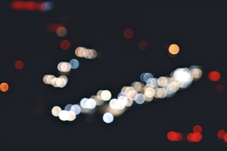 White And Red Bokeh Photography photo