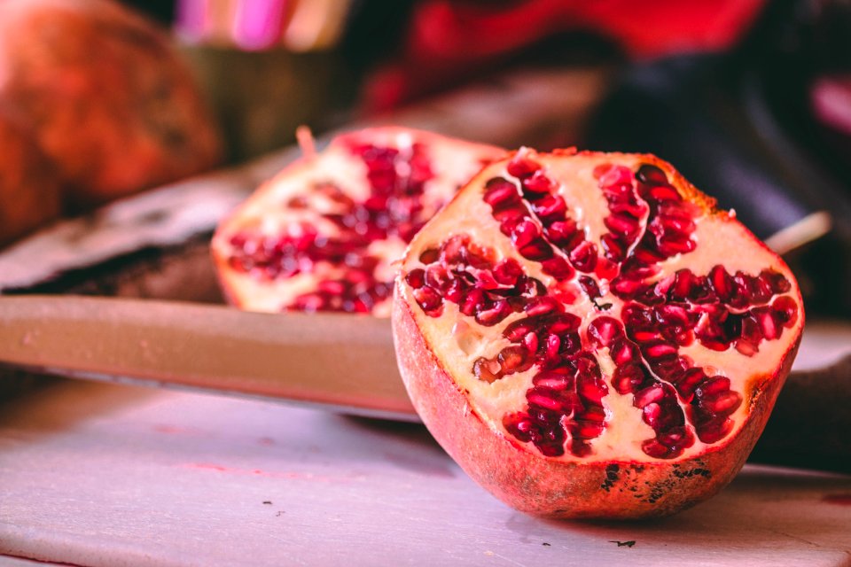 Selective Focus Photography Of Sliced Passion Fruit
