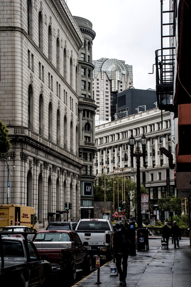 Gray Concrete Building