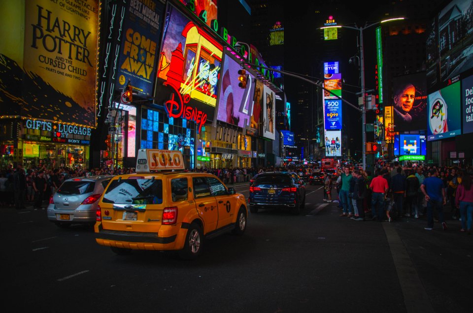 Photo Of New York Times Square Street
