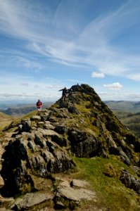 Two People On Rocky Formation