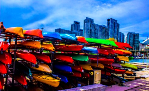 Boats On Rack R