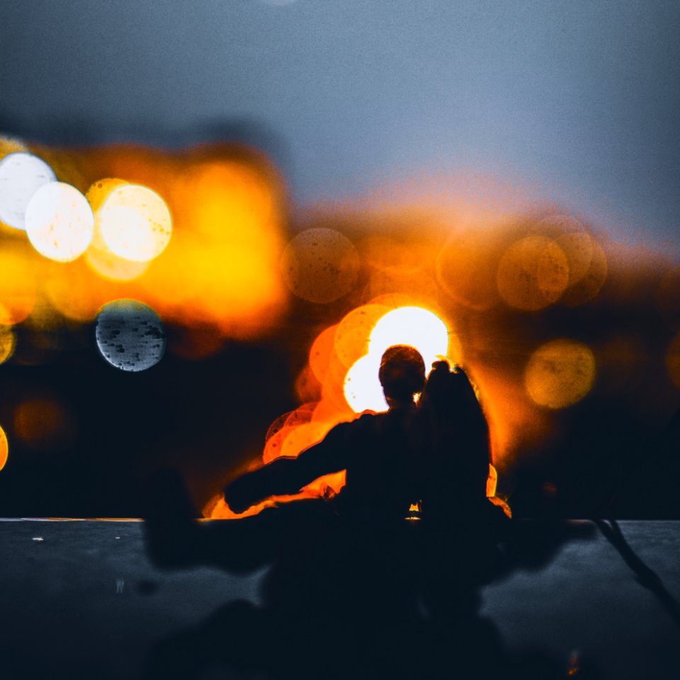 Abstract Backlight Blur