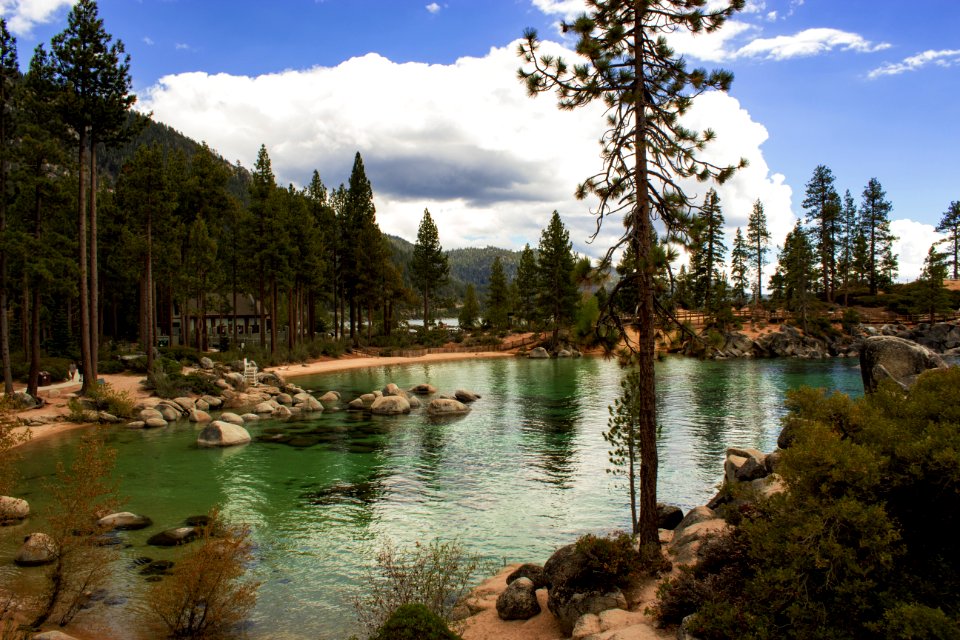 Lake Under Blue Sky