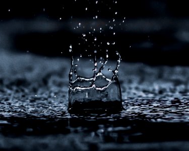 Water Droplet Digital Wallpaper