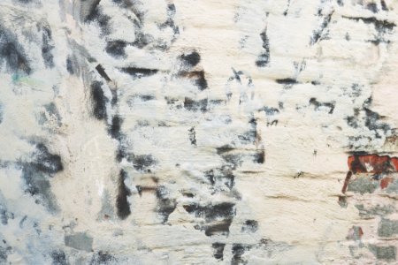 White And Gray Abstract Painting
