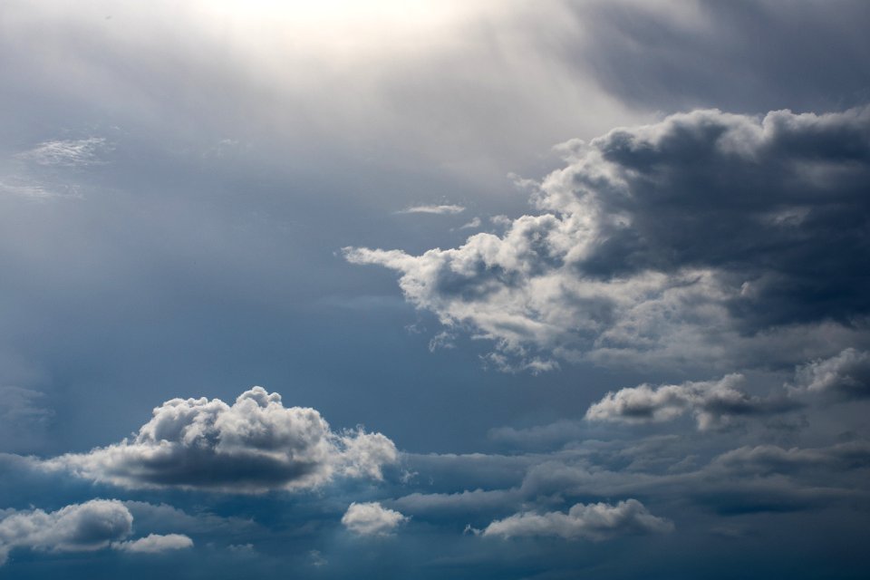 White Clouds In The Sky