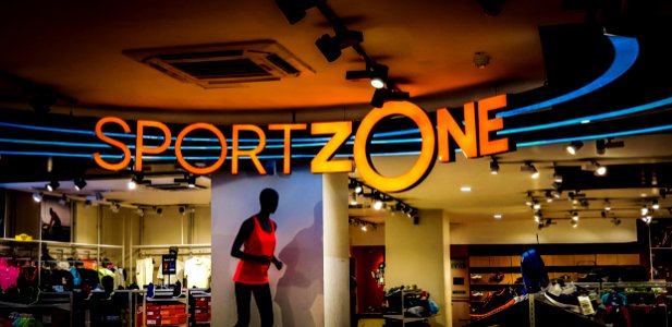 Sport Zone Signage