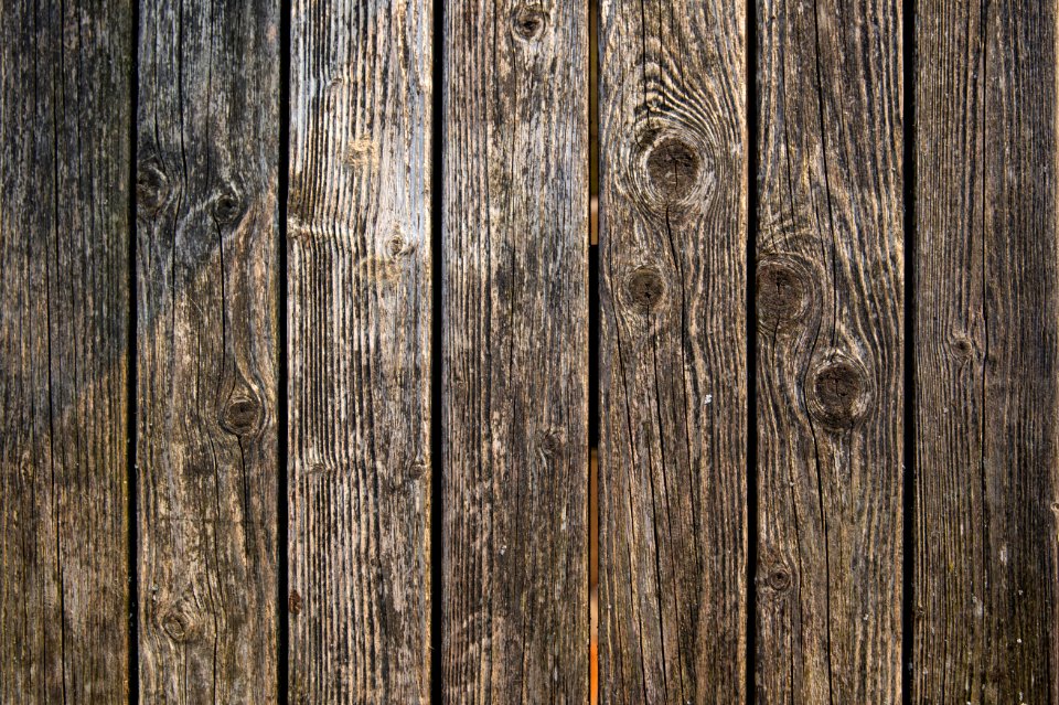 Brown Wood Plank Closeup Photo