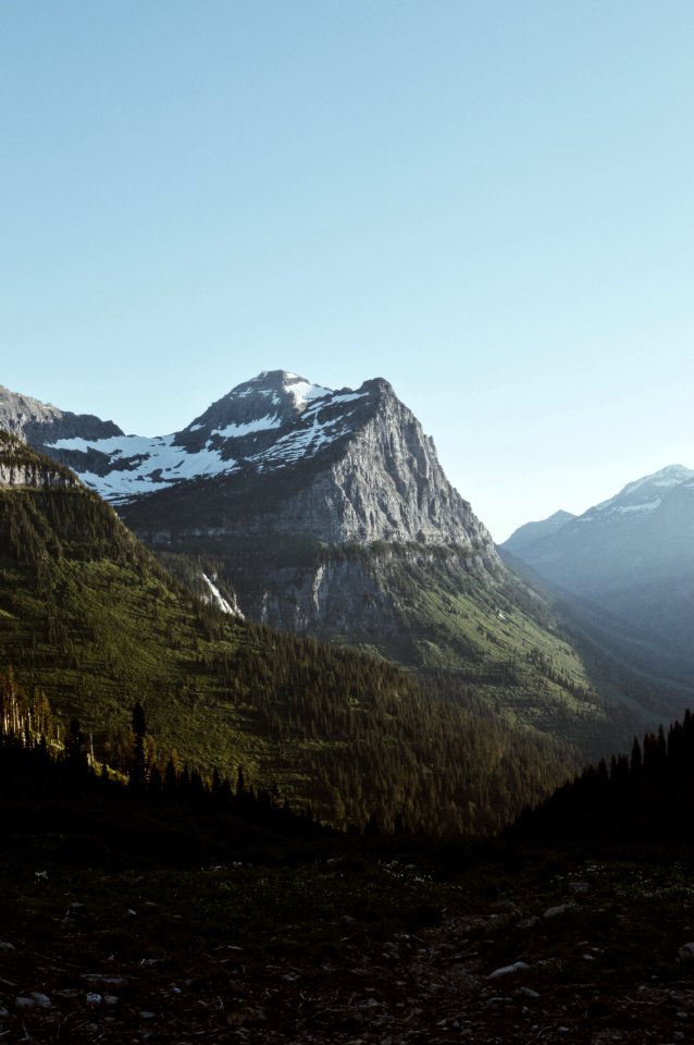 Green And Gray Mountain Under Blue Sky