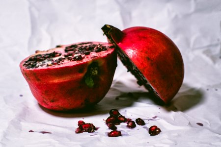 Red Pomegranate Fruit photo