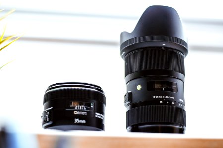 Black Camera Lens