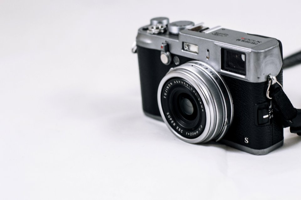 Black And Silver Film Camera