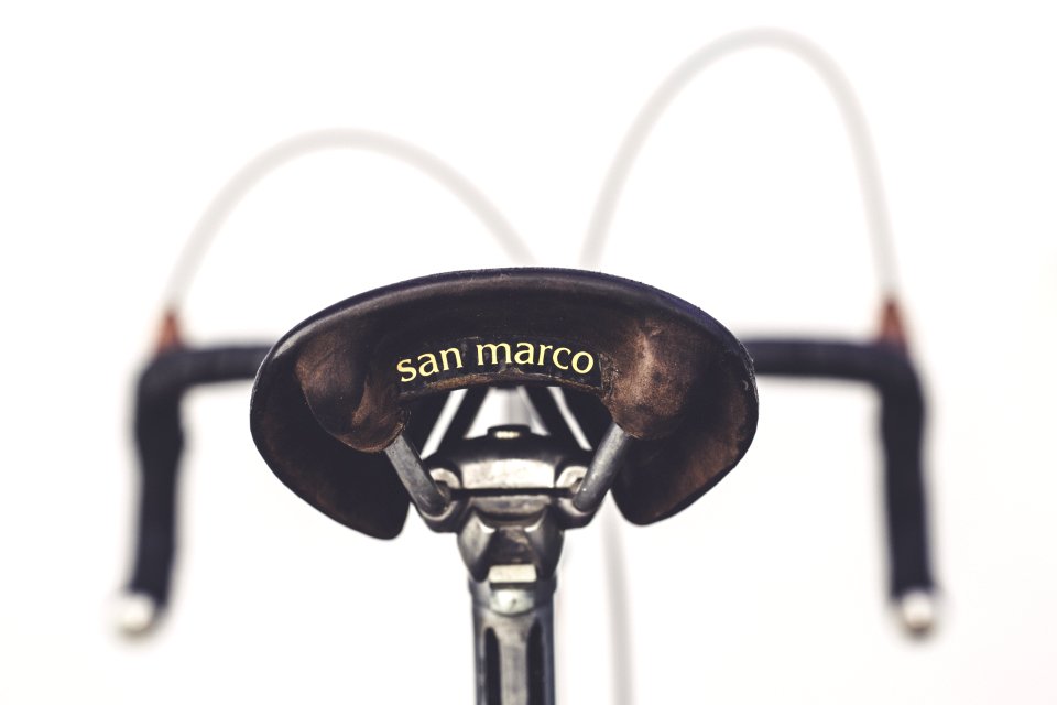 Close-Up Photography Of Bicycle Saddle