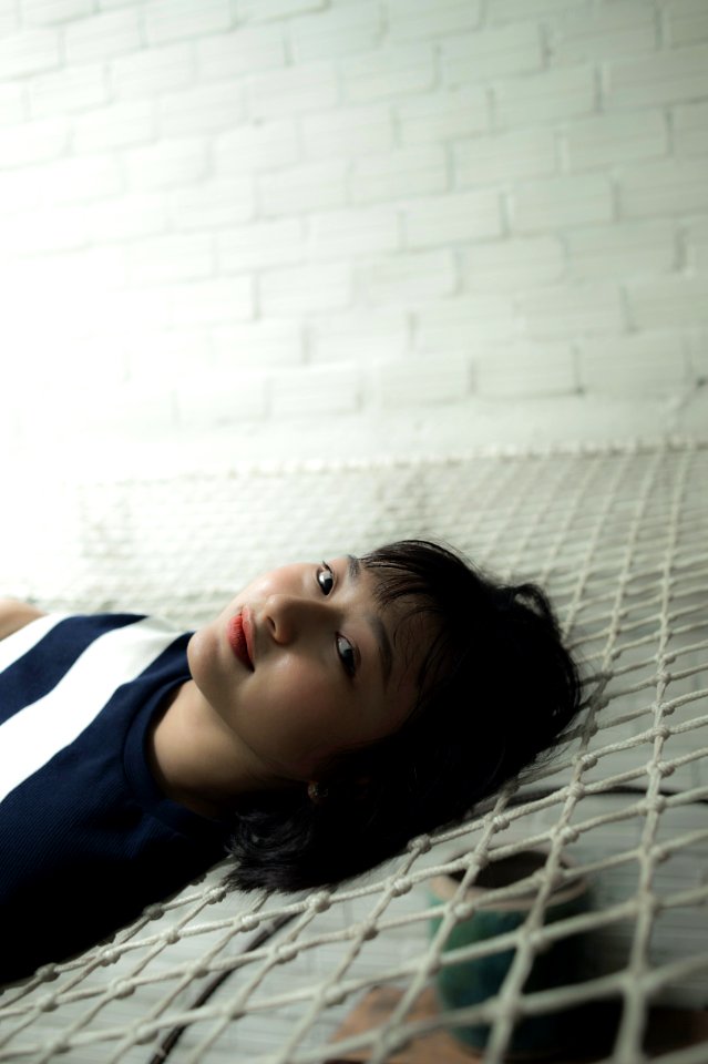 Womens Blue And White Stripe Shirt
