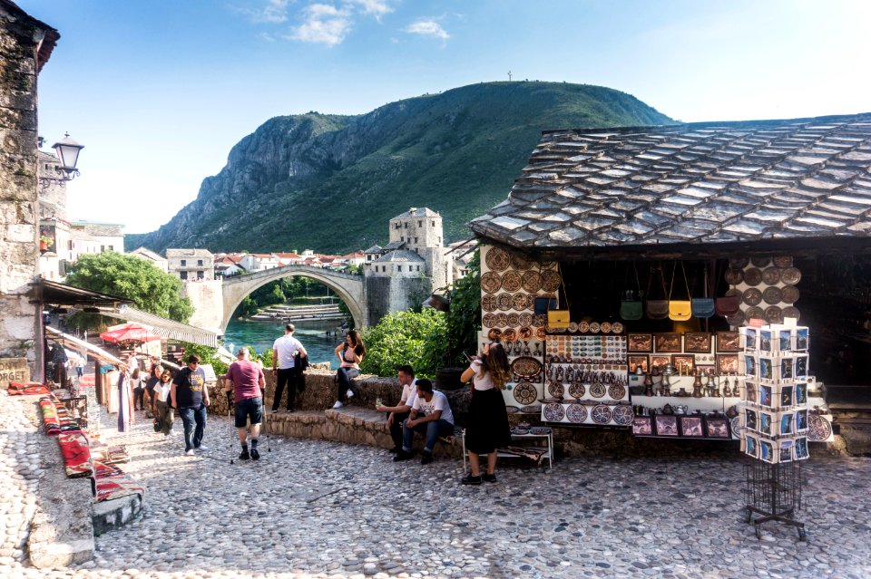 Photography Of Village Near Mountain