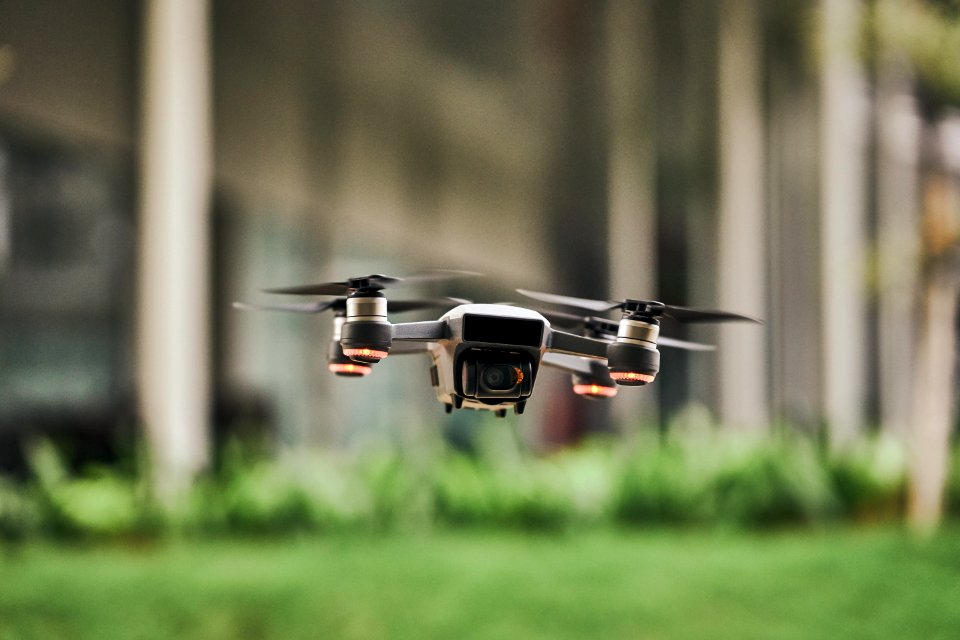 Focus Photo Of Quadcopter