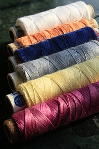 Stiching threads sewing