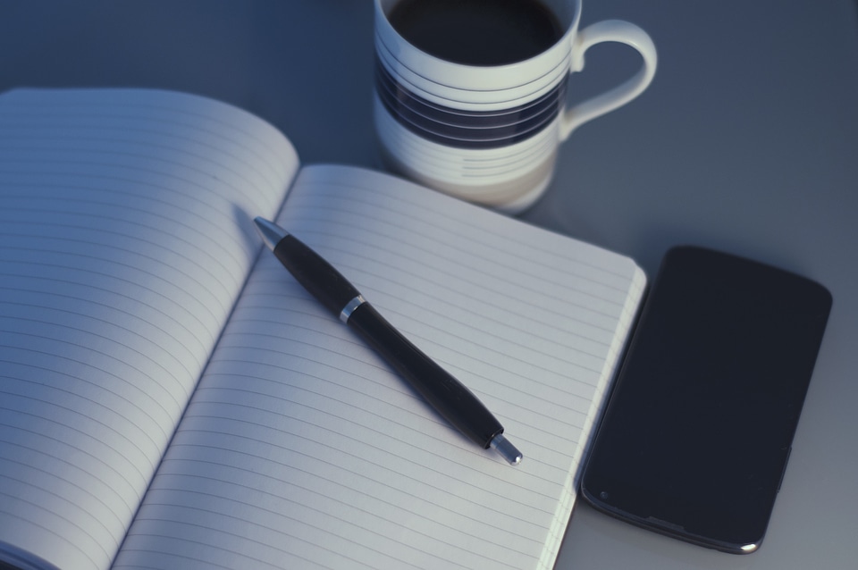 Coffee coffee mug pen