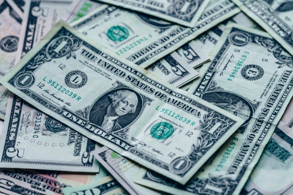 Photography Of One US Dollar Banknotes