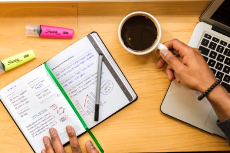 Flatlay Photography Of Person Holding Cup