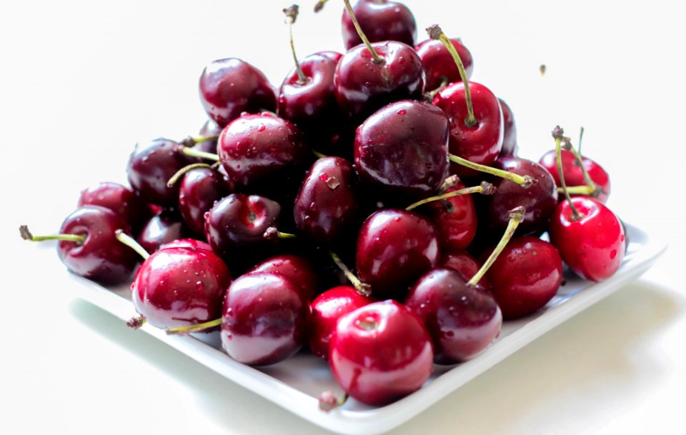 Cherries Close-up Colors