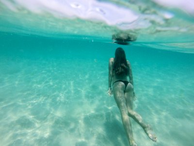 Woman Swimming photo