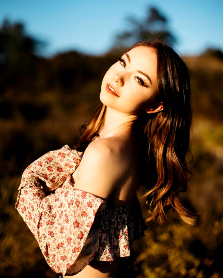Attractive Beautiful Blurred