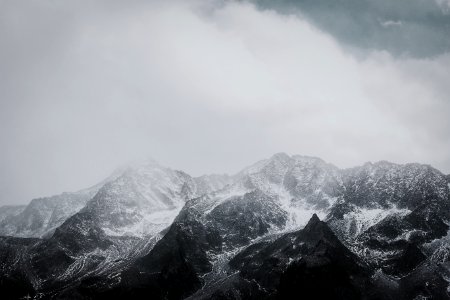 Adventure Alps Black-and-white