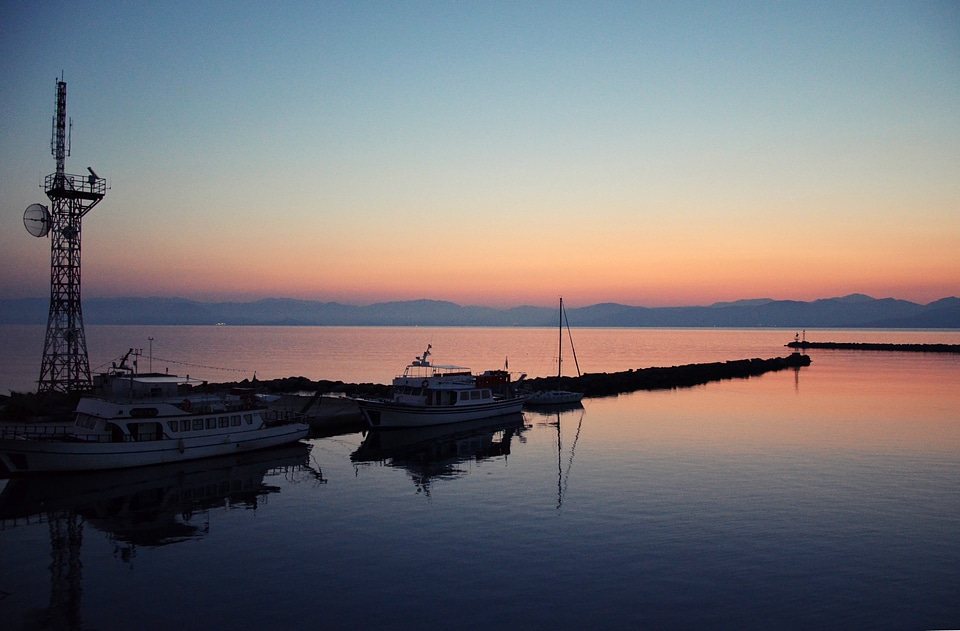 Sky romantic water