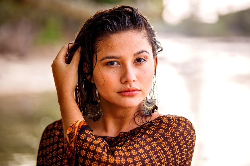 Close-Up Photography Of A Woman