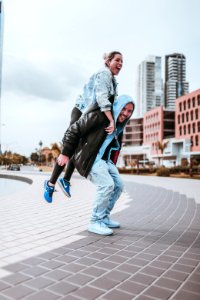 Adult City Couple