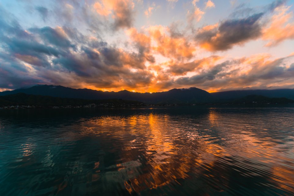 Reflect Photography Of Body Of Water Near Island