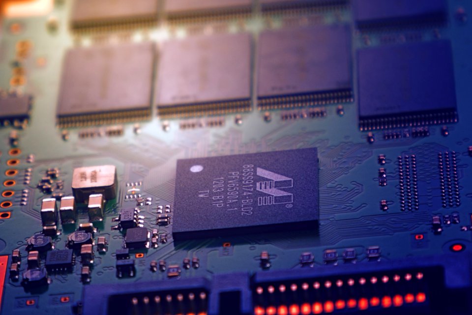 Photo Of Green Circuit Board