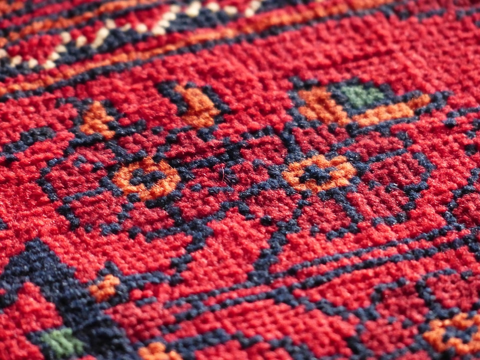 Silk wool carpet weaving center