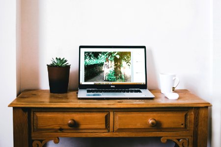 Photo Of Macbook Pro Turned On