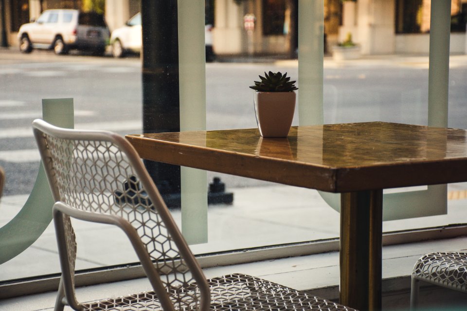 Brown Wooden Table