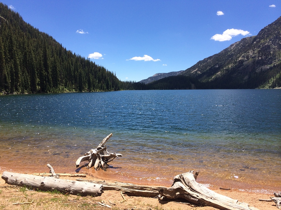 Nature lake peaceful