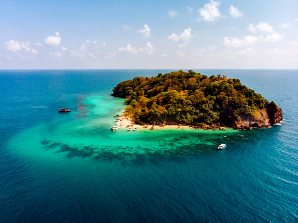 Aerial View Photography Of Island