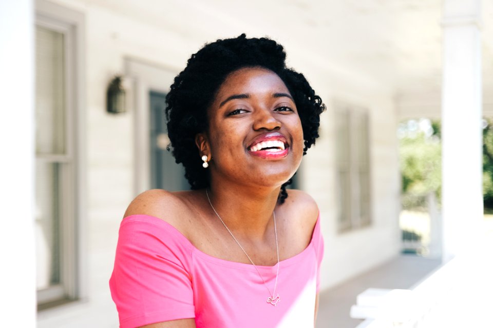 Close-Up Photography Of Smiling Woman