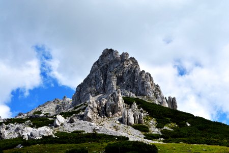 White Mountain At Daytime photo