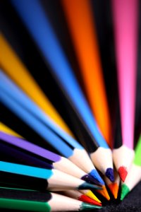 Assorted-color Pencils photo