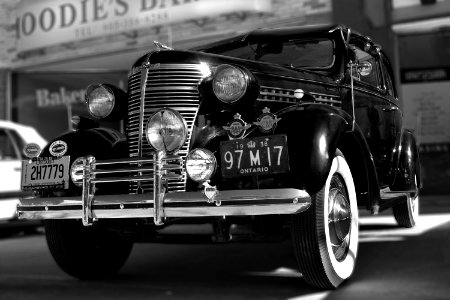 Car Motor Vehicle Black And White Vehicle