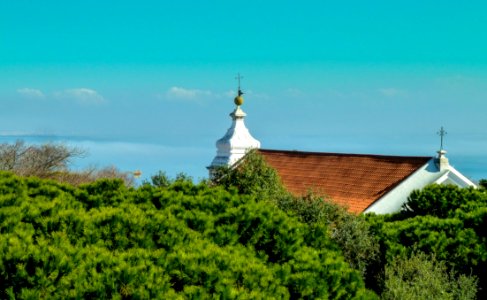 Sky Field Steeple Spire