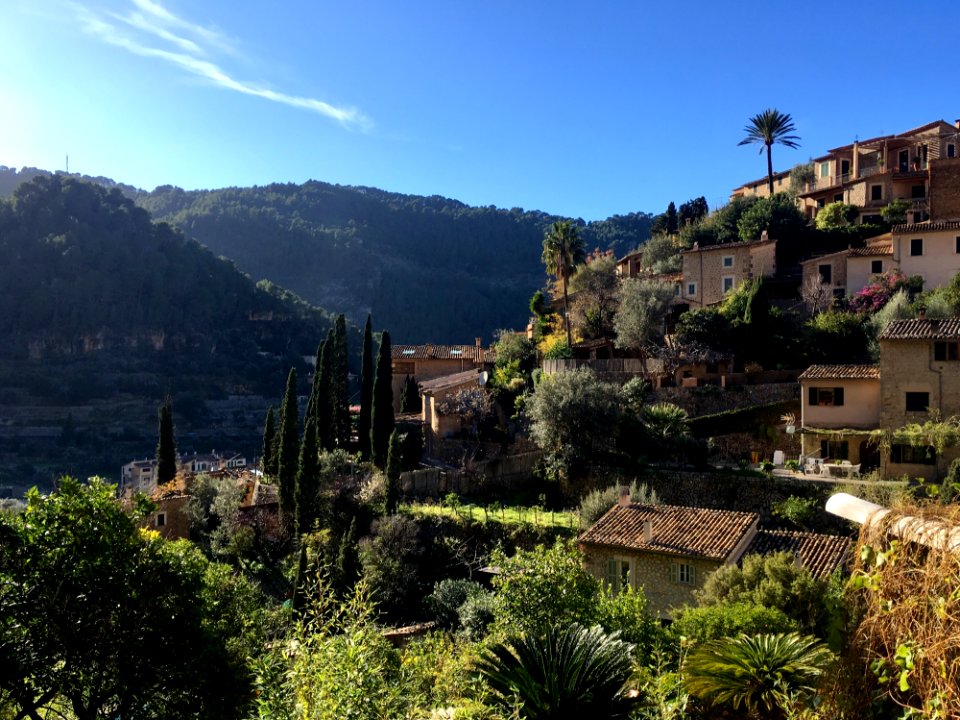 Mountain Village Sky Vegetation Village