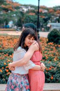 Women Hugging Each Other photo