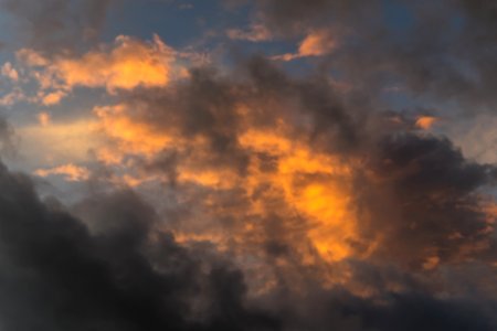Sky Cloud Atmosphere Afterglow photo