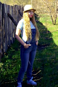Hair Jeans Denim Headgear